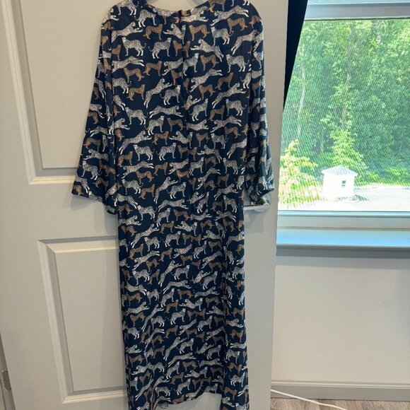 Tuckernuck Animal Print Maxi Dress - Black and Brown - Picture 2 of 3